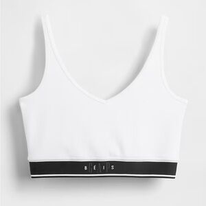 NWT Gap × BÉIS Seamless Logo Sports Bra, L